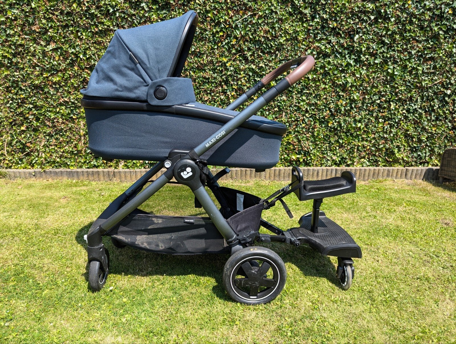 Maxi-Cosi Adorra Luxe Combiwagen met Reiswieg en Meer, Ophalen, Gebruikt, Combiwagen, Verstelbare duwstang