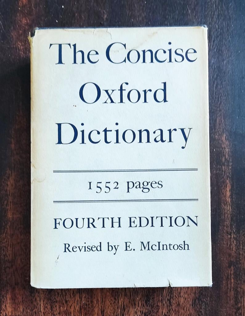 The Concise Oxford Dictionary - Vierde Editie, Boeken, Ophalen of Verzenden, Overige uitgevers, Engels