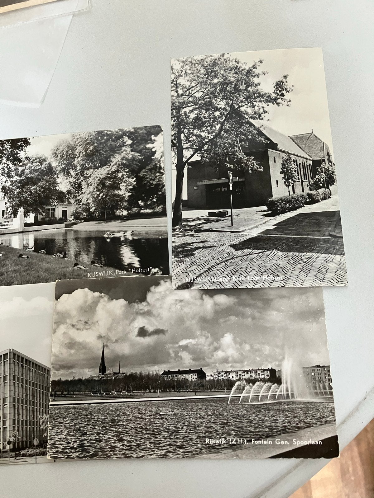 7 Ansichtkaarten Rijswijk (Z-H) - Eind jaren '60, Verzamelen, Ophalen of Verzenden, 1960 tot 1980, Zuid-Holland