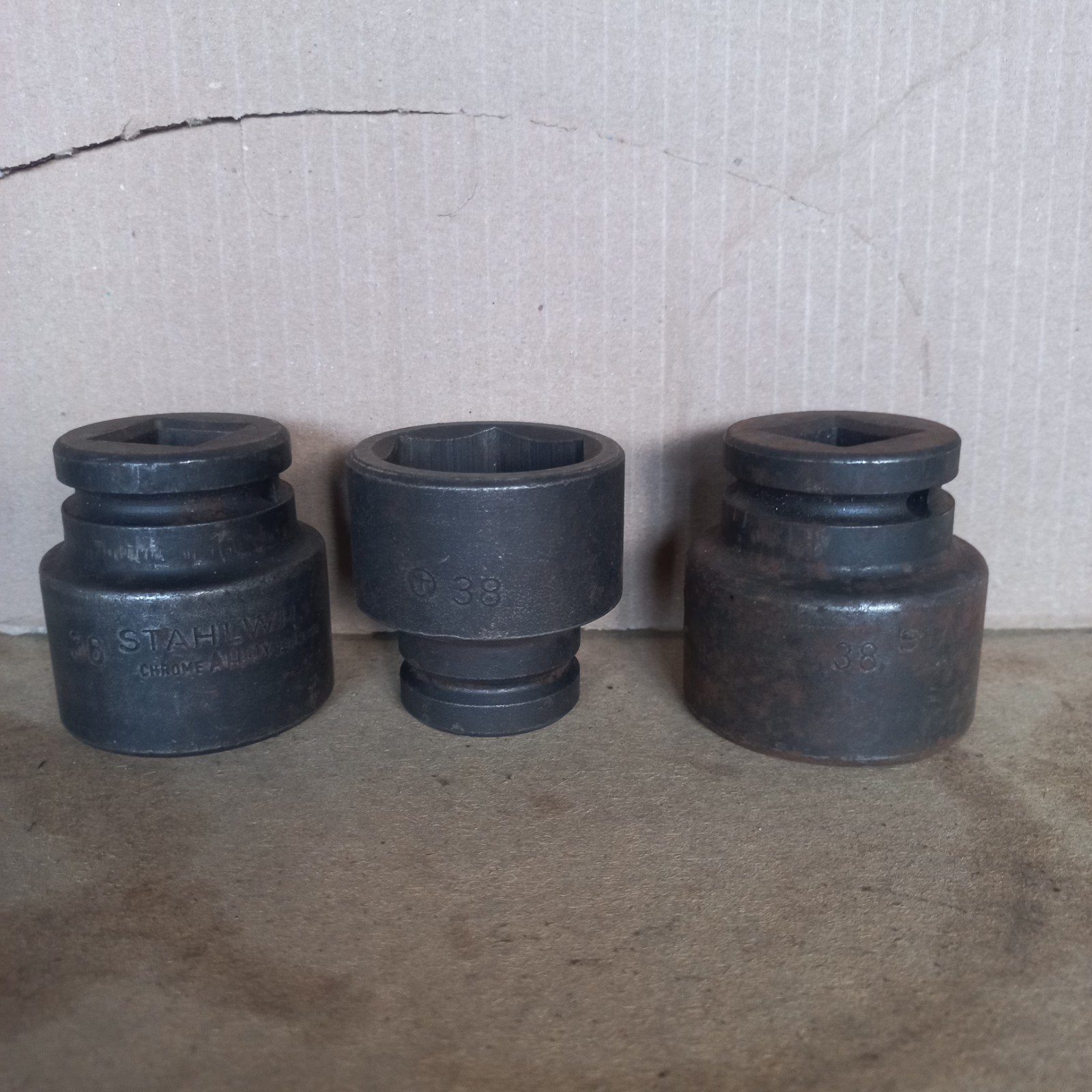 Stahlwille doppen 38 mm - Gebruikt, Ophalen of Verzenden, Gebruikt, Sleutel/ratel, Overige merken