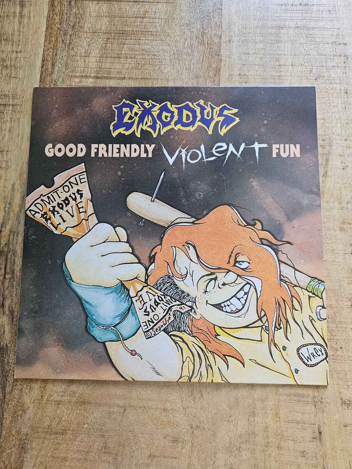 Exodus - Good Friendly Violent Fun (Live Album) LP, Ophalen of Verzenden, Zo goed als nieuw, Hardrock