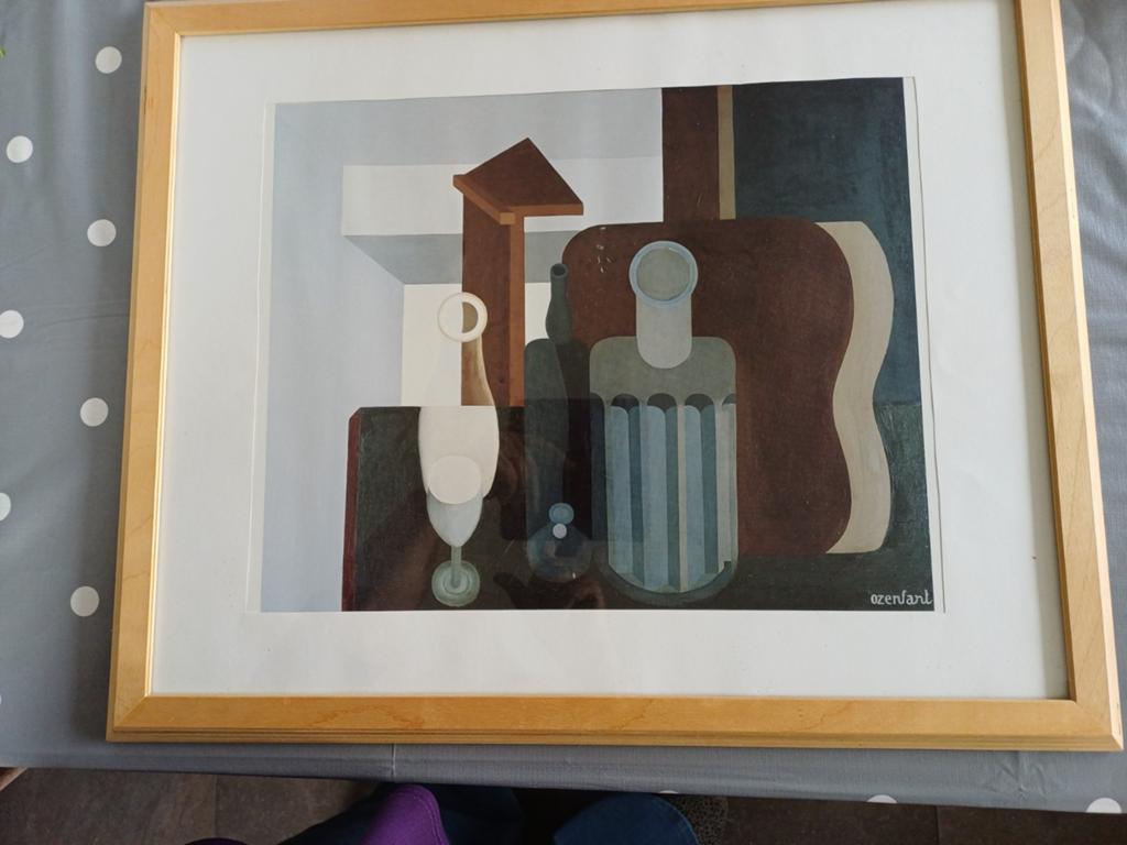 Stil Leven Amédée Ozenfant (Kubisme) - Ingelijste Poster, Ophalen