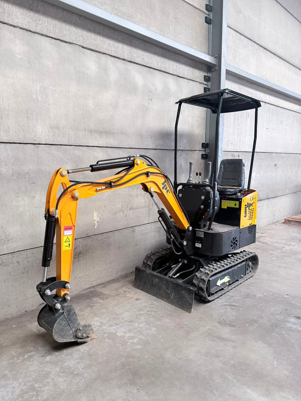 JPC HT12 minigraver / minikraan – slechts 49,4 uur, Ophalen, Graafmachine