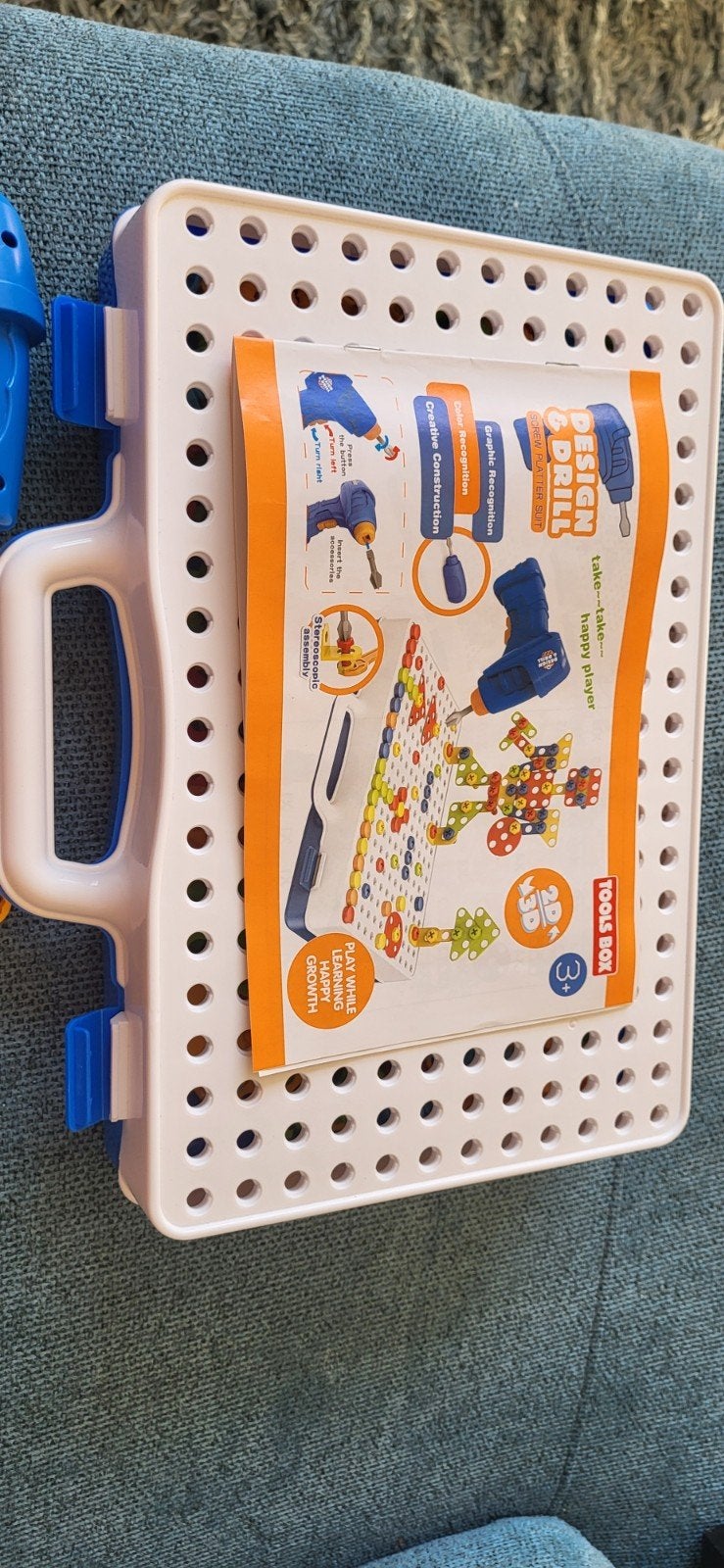 Tools box schroef spel, Kinderen en Baby's, Ophalen of Verzenden, Zo goed als nieuw