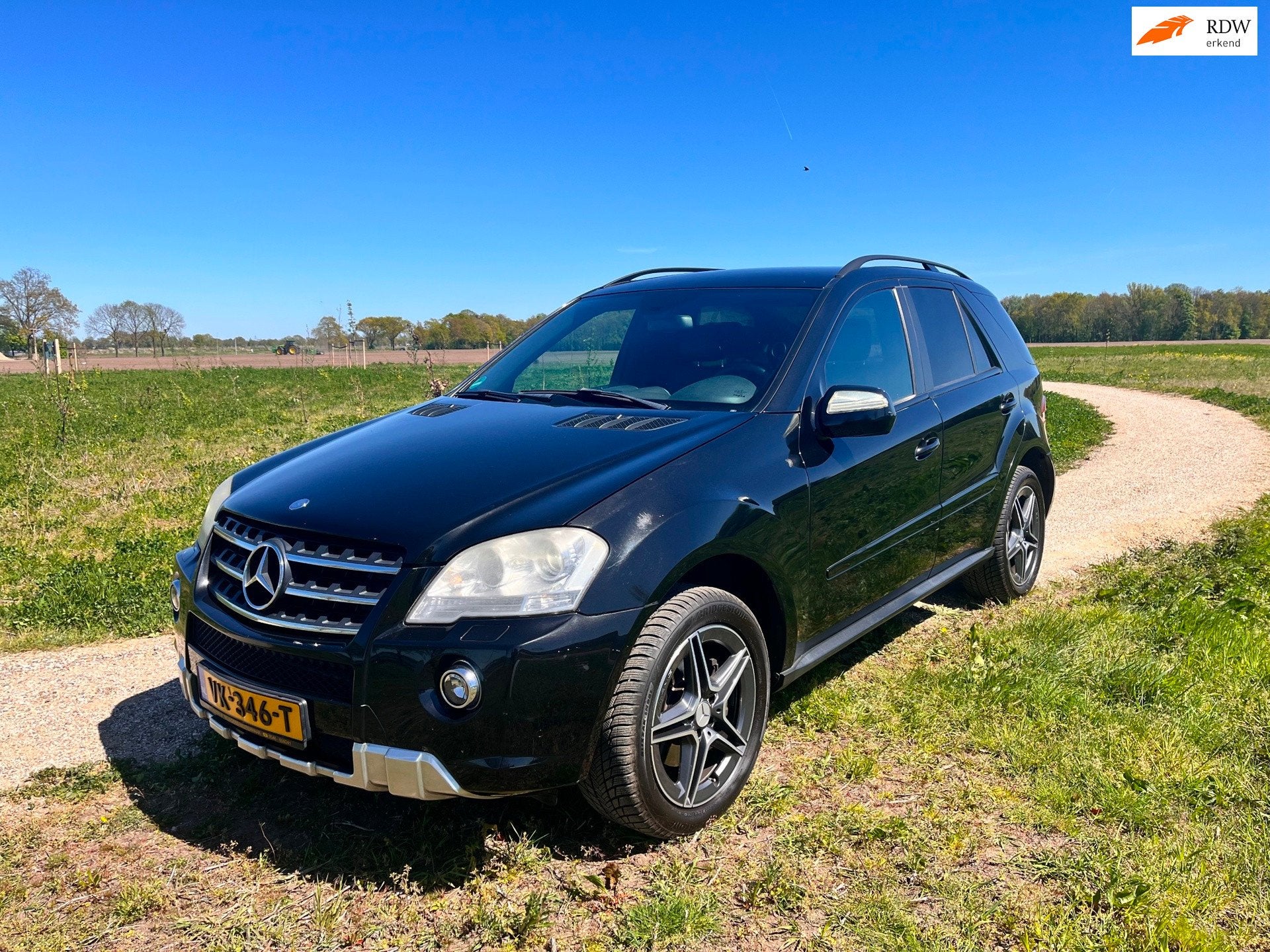 Mercedes-Benz ML 320 CDI 4MATIC, Auto's, Automaat, Gebruikt, Zwart, Bedrijf