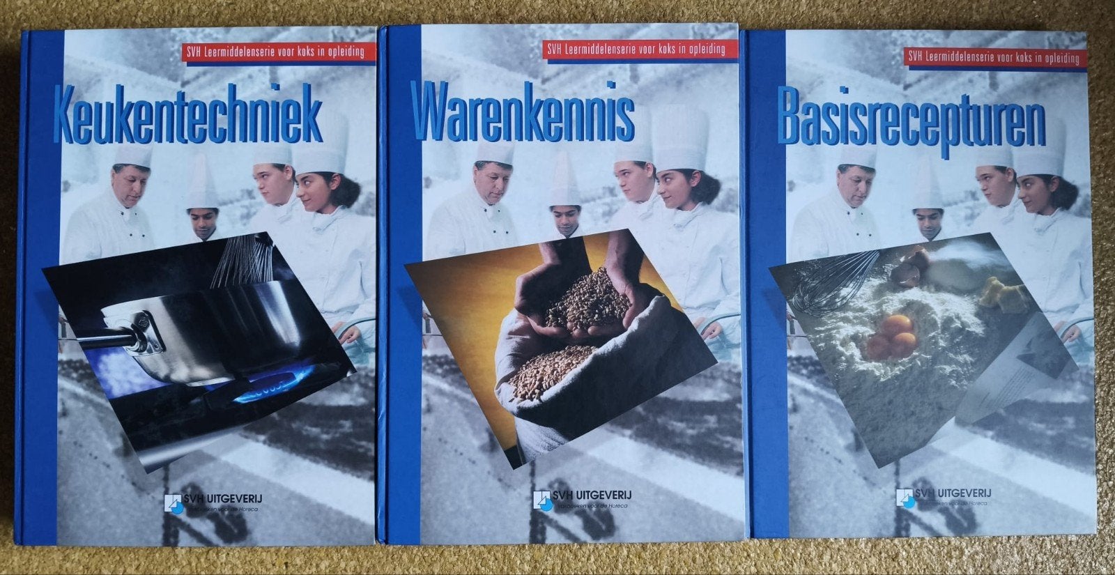 Verschillende koks vakboeken, Ophalen, Zo goed als nieuw
