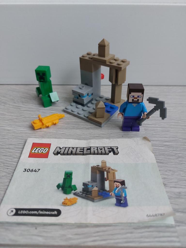 Lego Minecraft 30647 The Dripstone Cavern! Compleet!!, Minecraft, Lego, Ophalen of Verzenden, Zo goed als nieuw