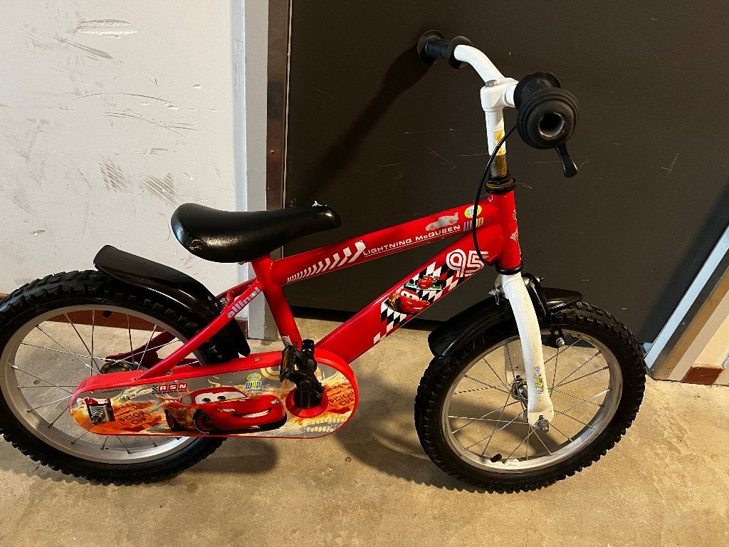 Cars fiets, Terugtraprem, Gebruikt, Handrem, Ophalen