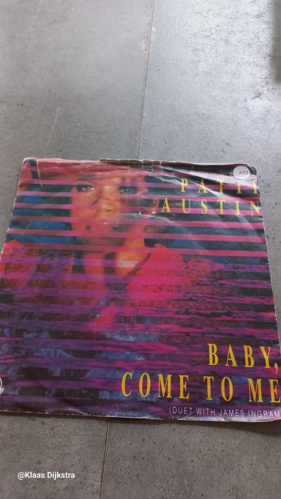 Patti Austin - Baby, Come To Me (Duet with James Ingram), Ophalen of Verzenden, Gebruikt, 7 inch