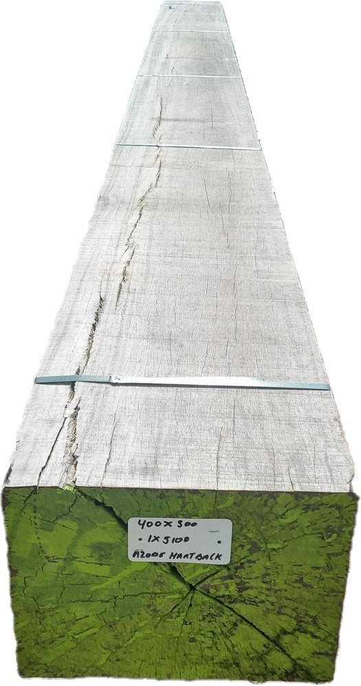 Hardhouten balk 30x40 cm 5.10 meter - nr: HB12, Ophalen, 250 cm of meer, Balken, Hardhout