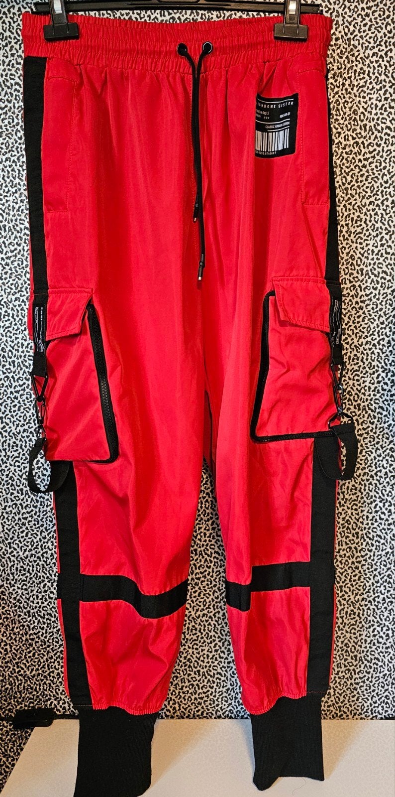 FB SISTER; WAANZINNIGE BROEK XL € 7,50, Ophalen, Zwart, Maat 46/48 (XL) of groter, Zo goed als nieuw