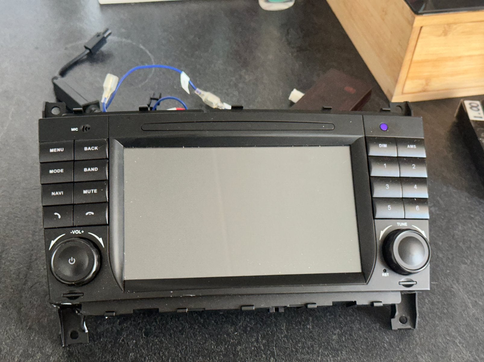 Android autoradio multimediasysteem mercedes c klasse w203, Ophalen, Zo goed als nieuw