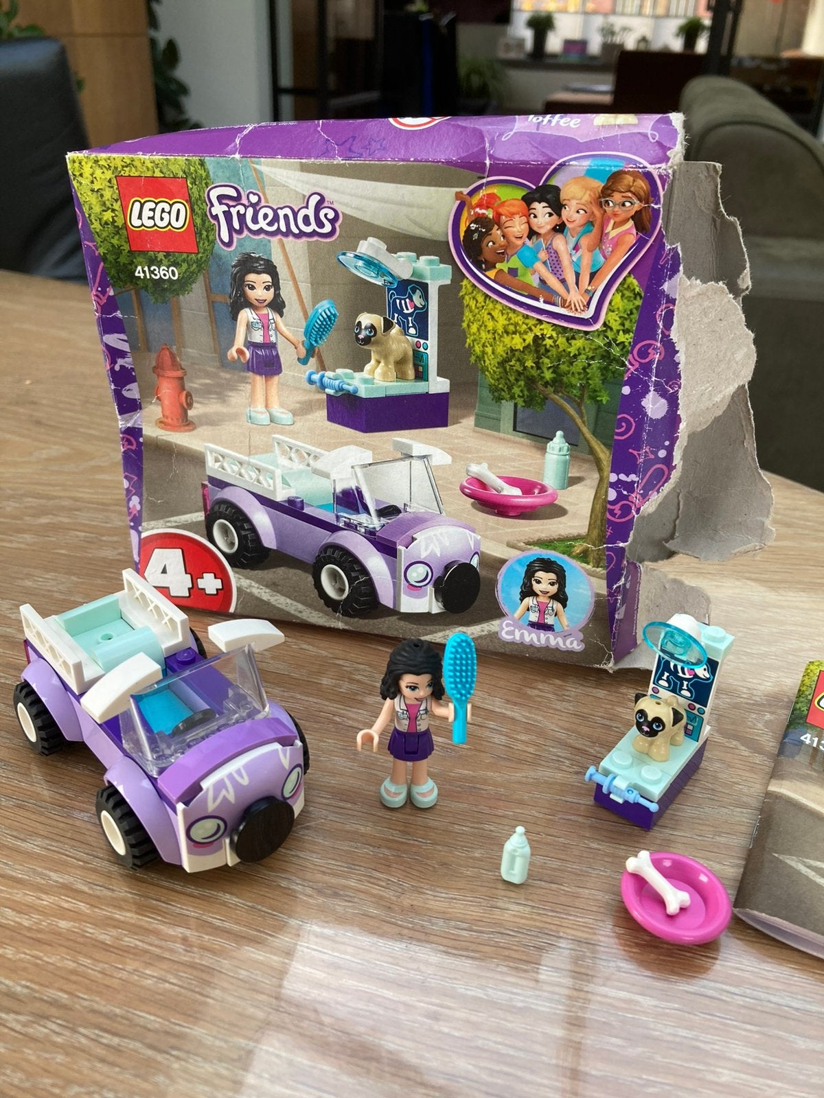 Lego friends 41360 Emma’s mobiele dierenkliniek, Compleet, Lego, Friends, Ophalen of Verzenden