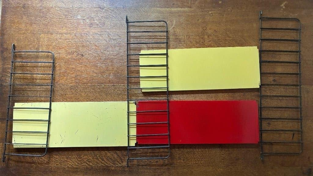 Vintage rek wandrek boekenrek - geen Tomado, Huis en Inrichting, Woonaccessoires | Wandplanken en Boekenplanken, Ophalen, Gebruikt