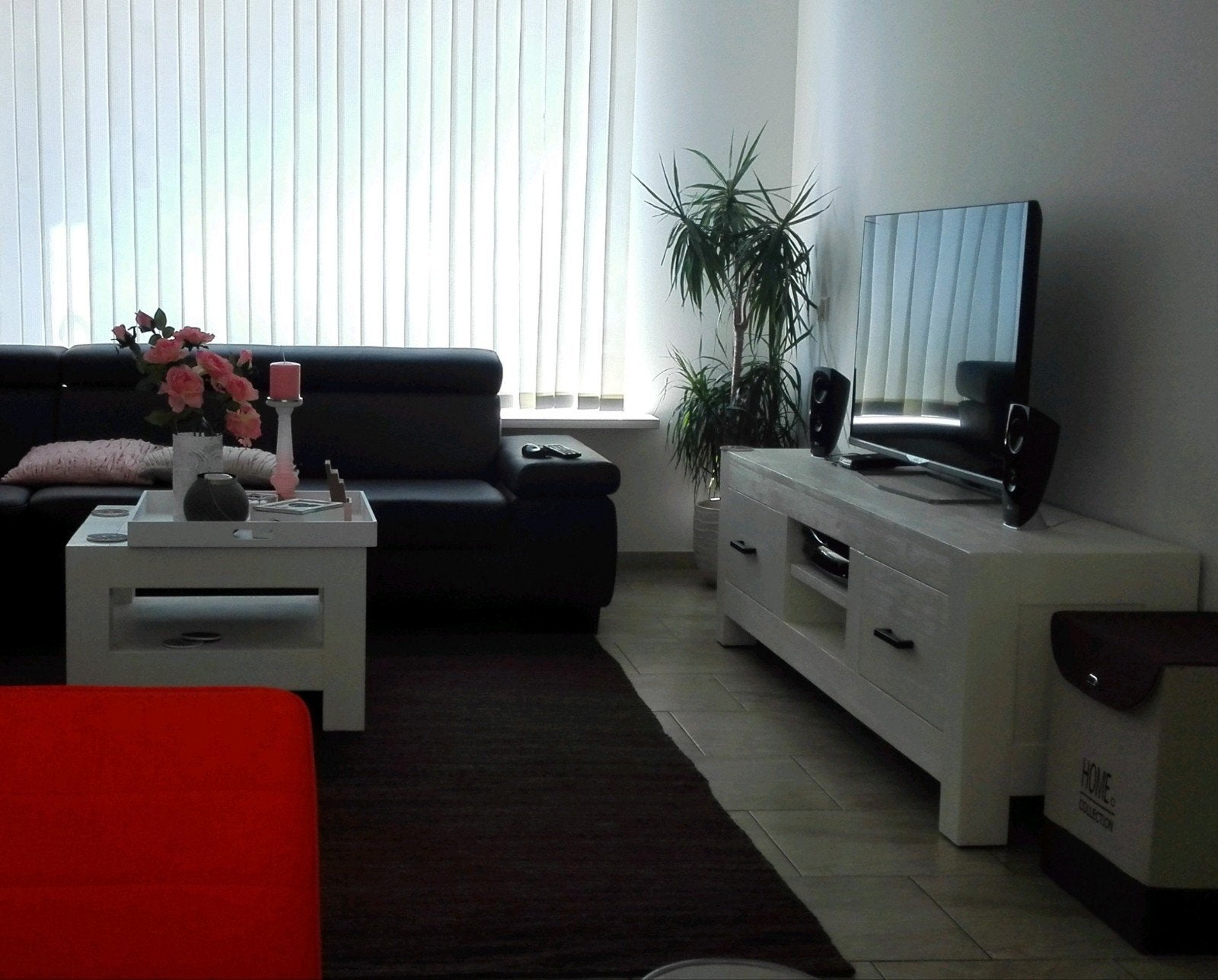 tv kast en salontafel