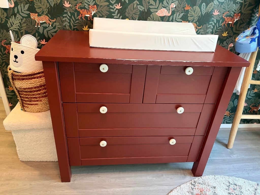 Bopita box / bed + Aerosleep evolution + Commode, Ophalen, Gebruikt, Rechthoekig, In hoogte verstelbaar