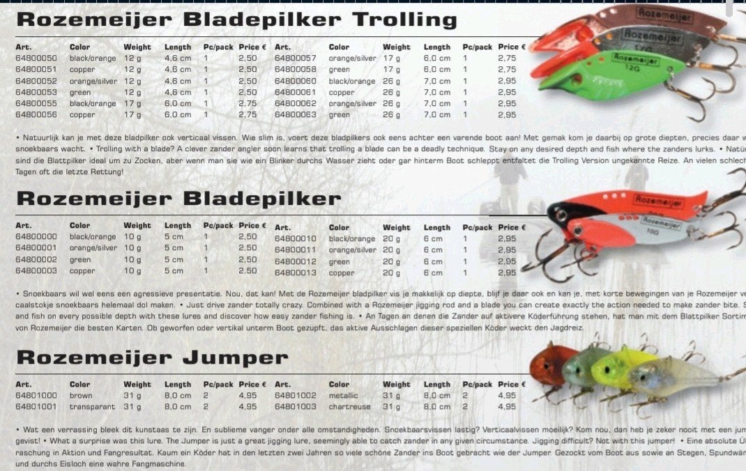 Tekoop Gevraagd Rozemeijer Blade Pilker /Jumper, Ophalen of Verzenden, Nieuw, Overige typen