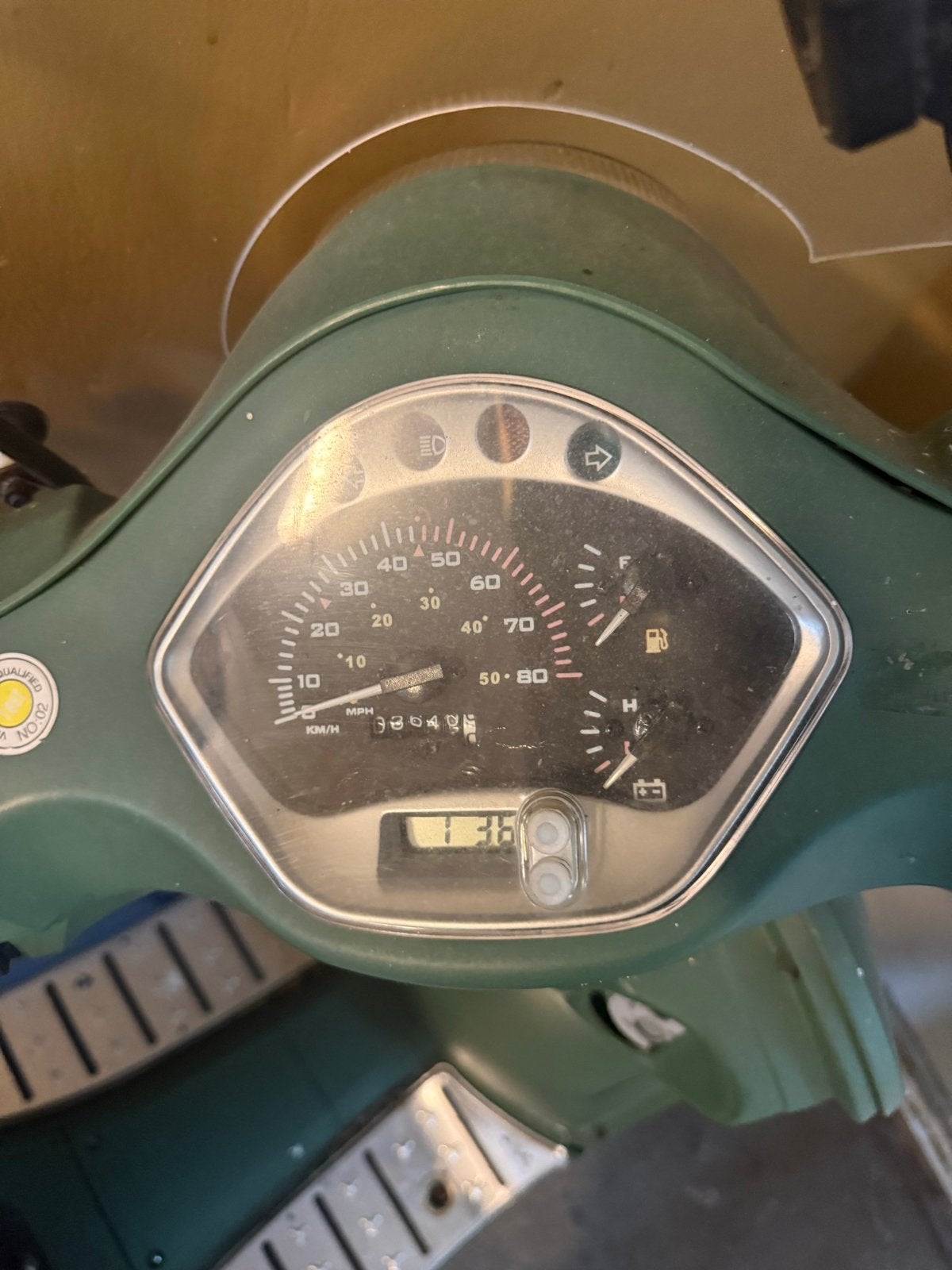 Groene scooter - Ideaal voor stadsritten, Ophalen of Verzenden, Gebruikt, Benzine, Overige merken
