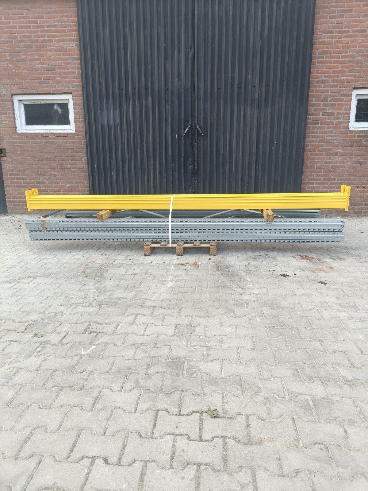 Te koop 3,6 meter palletstelling magazijnstelling, Doe-het-zelf en Verbouw, Metalen, Ophalen of Verzenden