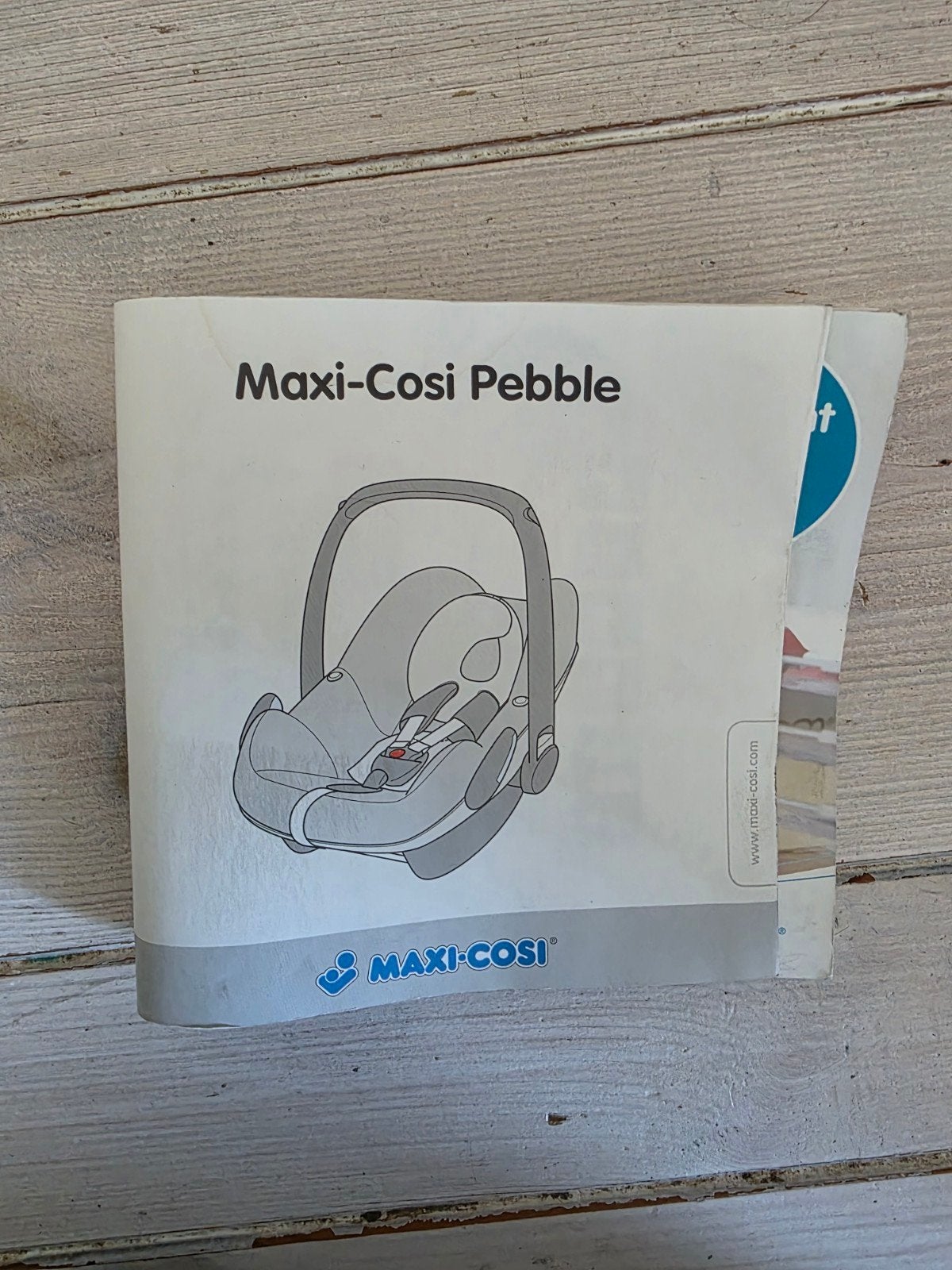 Maxi Cosi Pebble, Ophalen, Autogordel, Zo goed als nieuw, 0 t/m 13 kg