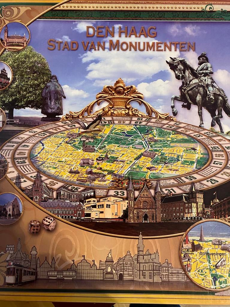 Den Haag: Stad van Monumenten - Bordspel, Drie of vier spelers, Ophalen of Verzenden, Nieuw