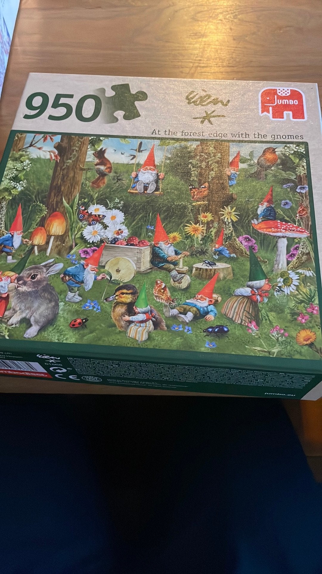 Puzzel jumbo rien poortvliet en gerold como collection, Hobby en Vrije tijd, Ophalen of Verzenden, 500 t/m 1500 stukjes, Zo goed als nieuw