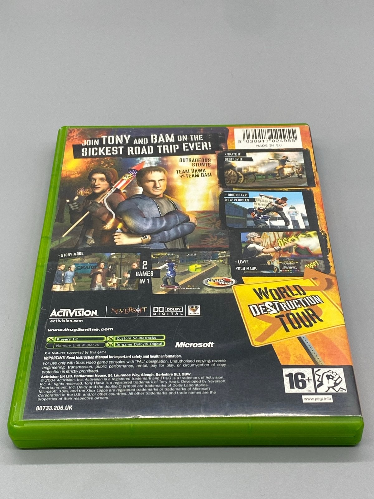 Tony Hawk's Underground 2 - Xbox Original, Activision, 2 spelers, Eén computer, Ophalen of Verzenden