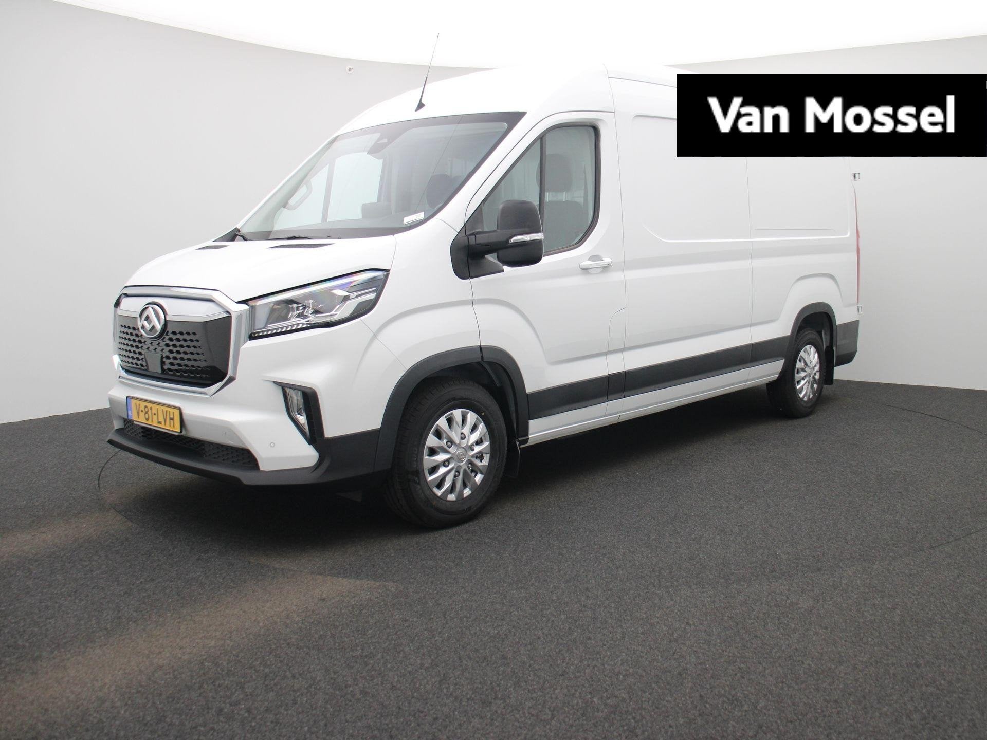 Maxus eDeliver 9 L3H2 Business DEAL 89 kWh | Betrouwbaar Ele, Auto's, Stof, Zwart, 89 kWh, Maxus