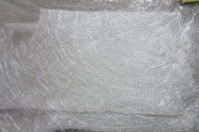 Glasmat,  polyester, restantje, Ophalen of Verzenden, Nieuw, Onderhoud en Reparatie