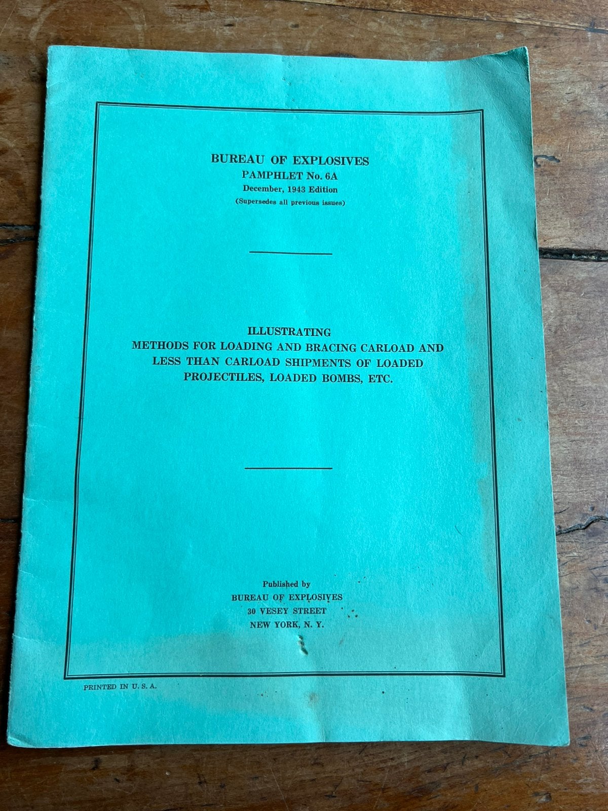 WO2 Amerikaans voorschrift artillerie transport 155 mm ammo, Amerika, Verzenden, Embleem of Badge