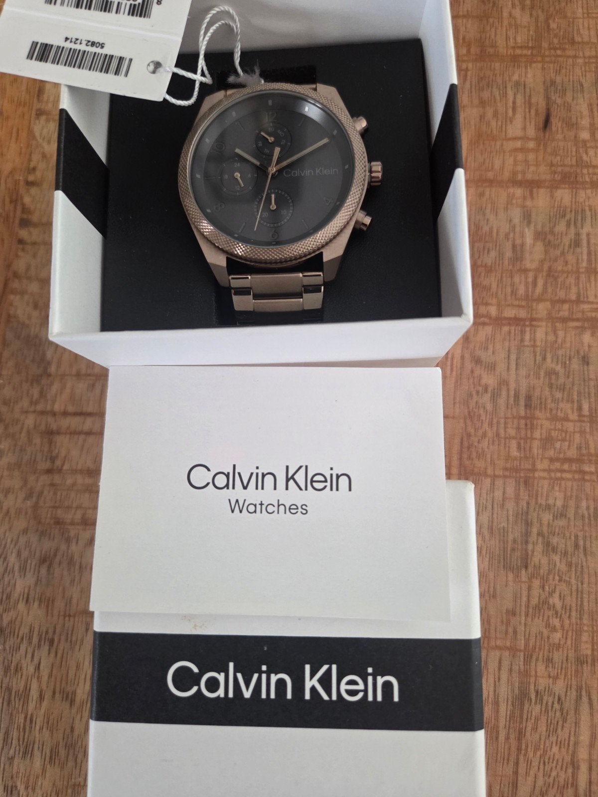 Calvin Klein horloge - Nieuw in doos, Sieraden, Tassen en Uiterlijk, Horloges | Heren, Ophalen of Verzenden, Nieuw, Polshorloge