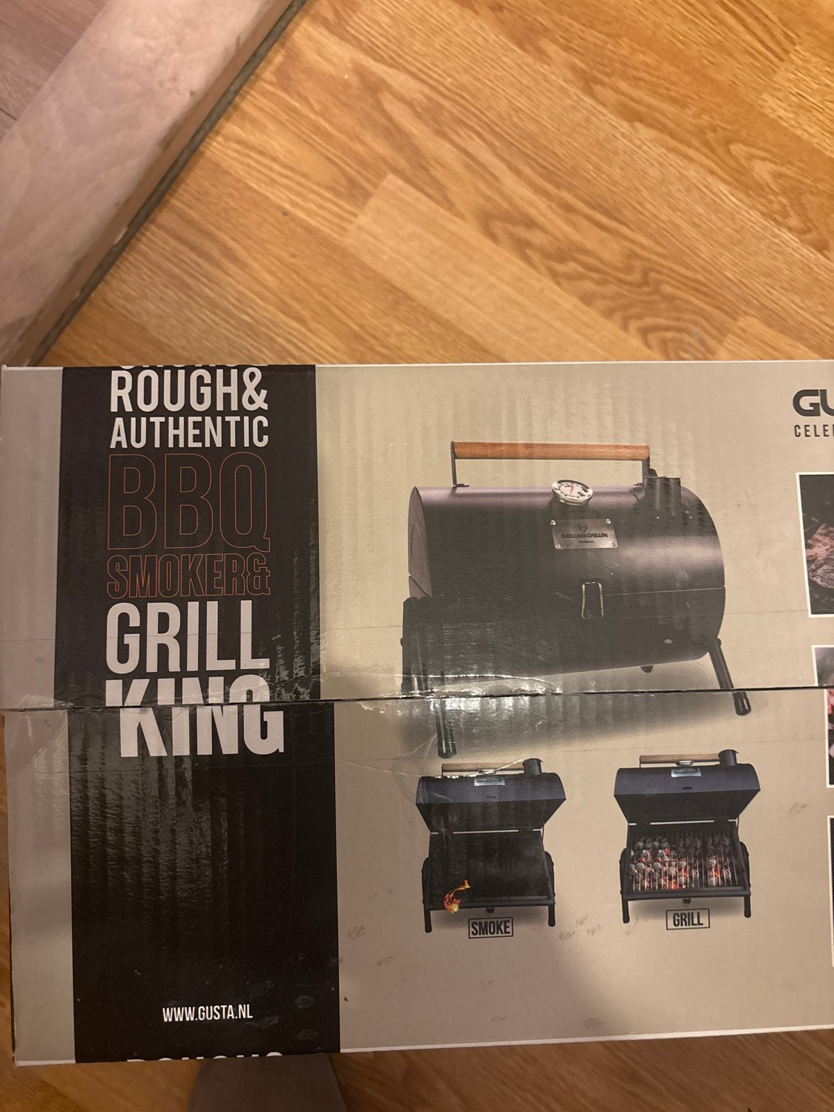 Gusta BBQ Smoker & Grill King - Nieuw in doos, Tuin en Terras, Ophalen, Nieuw