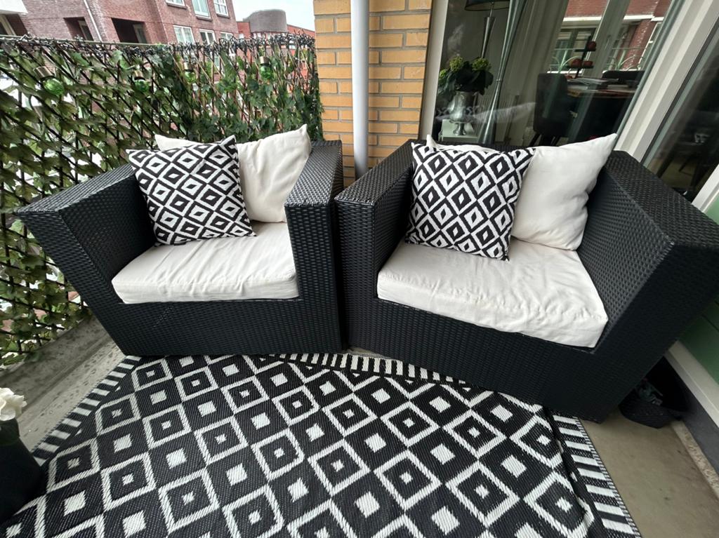 2 x louncheatoelen, Ophalen of Verzenden, Gebruikt