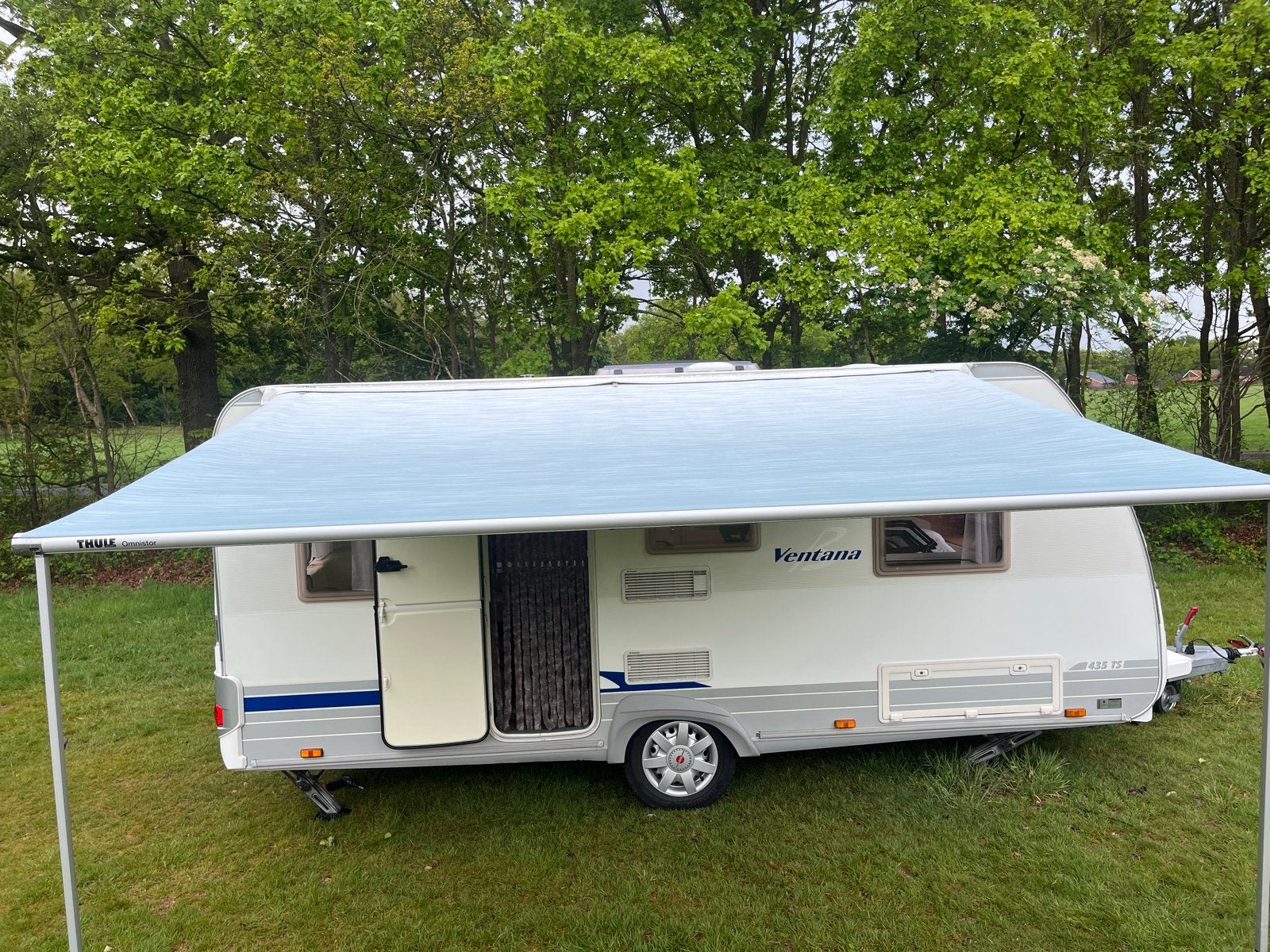 Thule Omnistor Zakluifel 3.75m 1200 Mystic Grey, Ophalen, Zo goed als nieuw