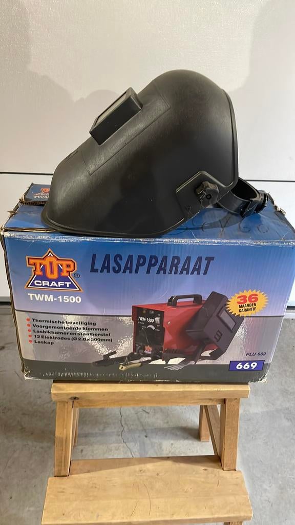 Lasapparaat Topcraft TWM-1500, Doe-het-zelf en Verbouw, Gereedschap | Lasapparaten, Ophalen, Zo goed als nieuw, Minder dan 150 ampère