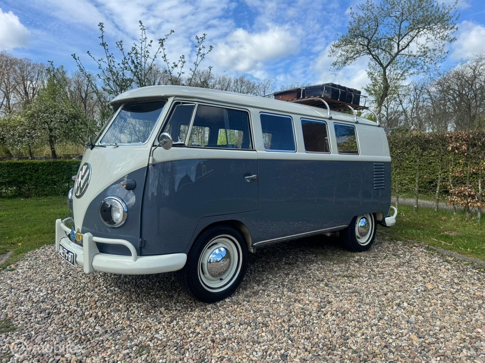 Volkswagen T1 German 1958 TOPCONDITION, 1493 cc, Overige carrosserieën, Volkswagen, Wit