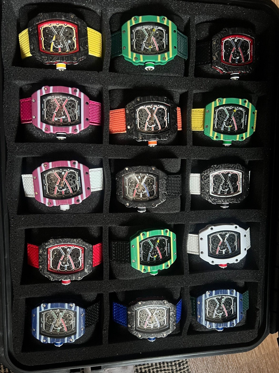 RM HORLOGE 67-02 richard mille, Ophalen of Verzenden, Zo goed als nieuw, Overige merken