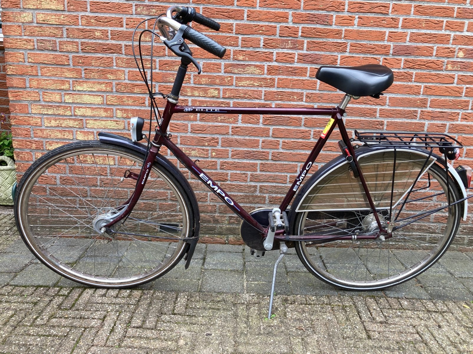 Empo Elite Herenfiets 28” framehoogte 61 cm, Overige merken, Gebruikt, Versnellingen, Ophalen of Verzenden