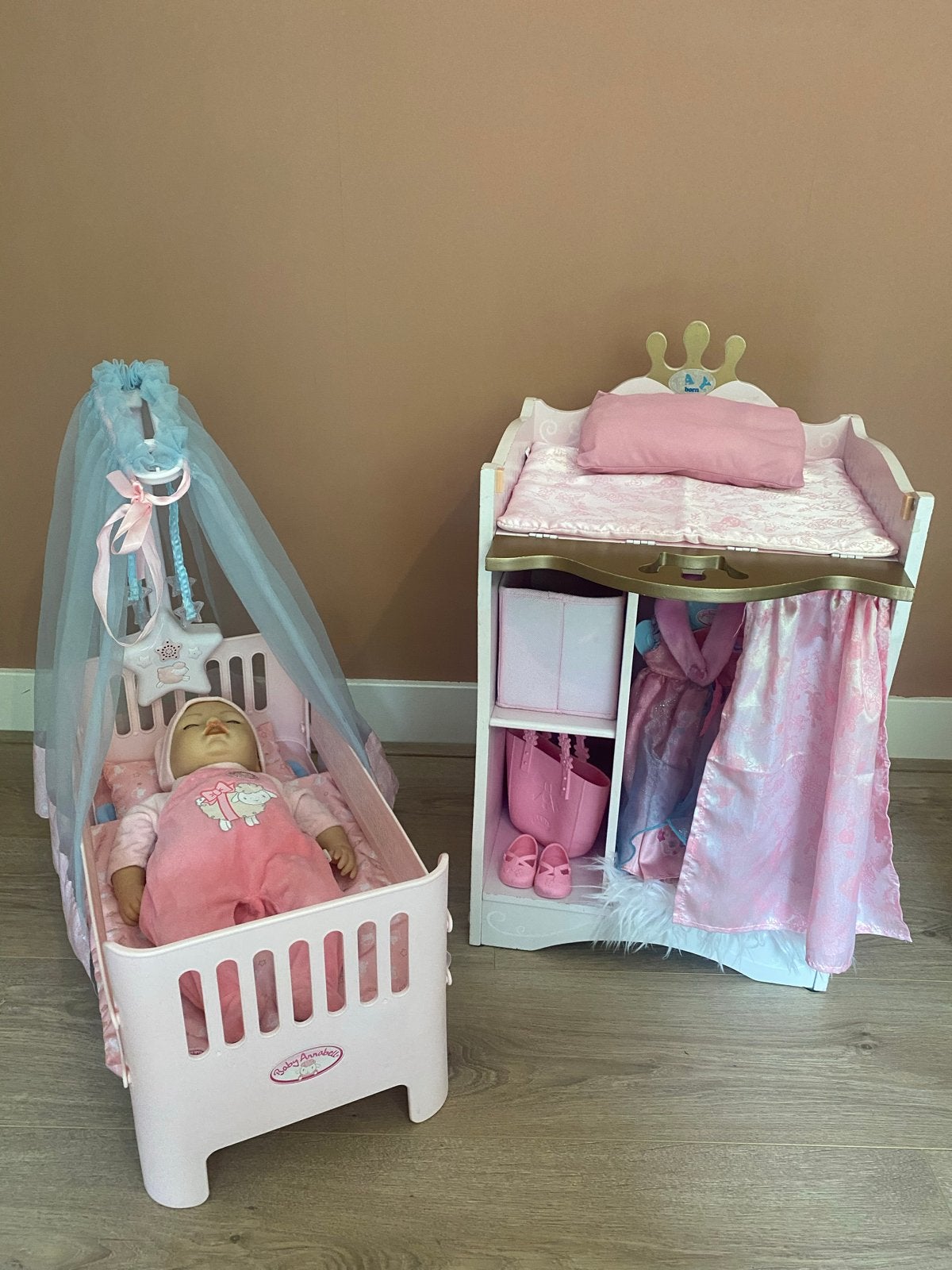 Baby Annabell met wieg en commode, Ophalen, Gebruikt, Overige typen
