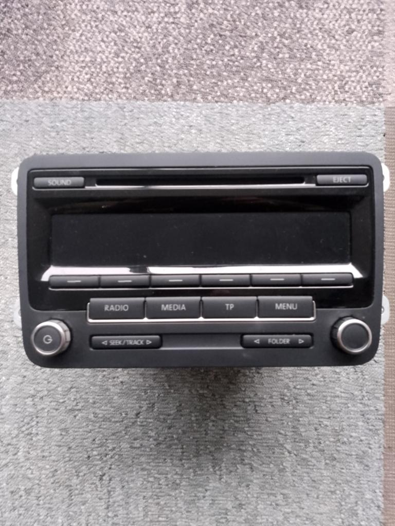 VW Radio LOW EU G+ UP2 BVX - 5M0 035 186 J, Auto diversen, Autoradio's, Gebruikt, Ophalen of Verzenden