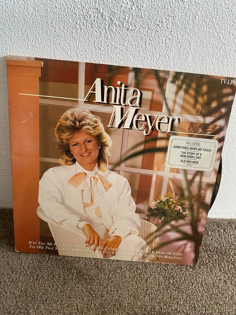 Anita Meyer LP, 1980 - 1989, Zo goed als nieuw, 12 inch, Fotohoes