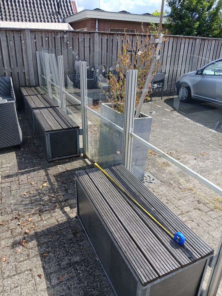 Windschermen, Ophalen, Zo goed als nieuw