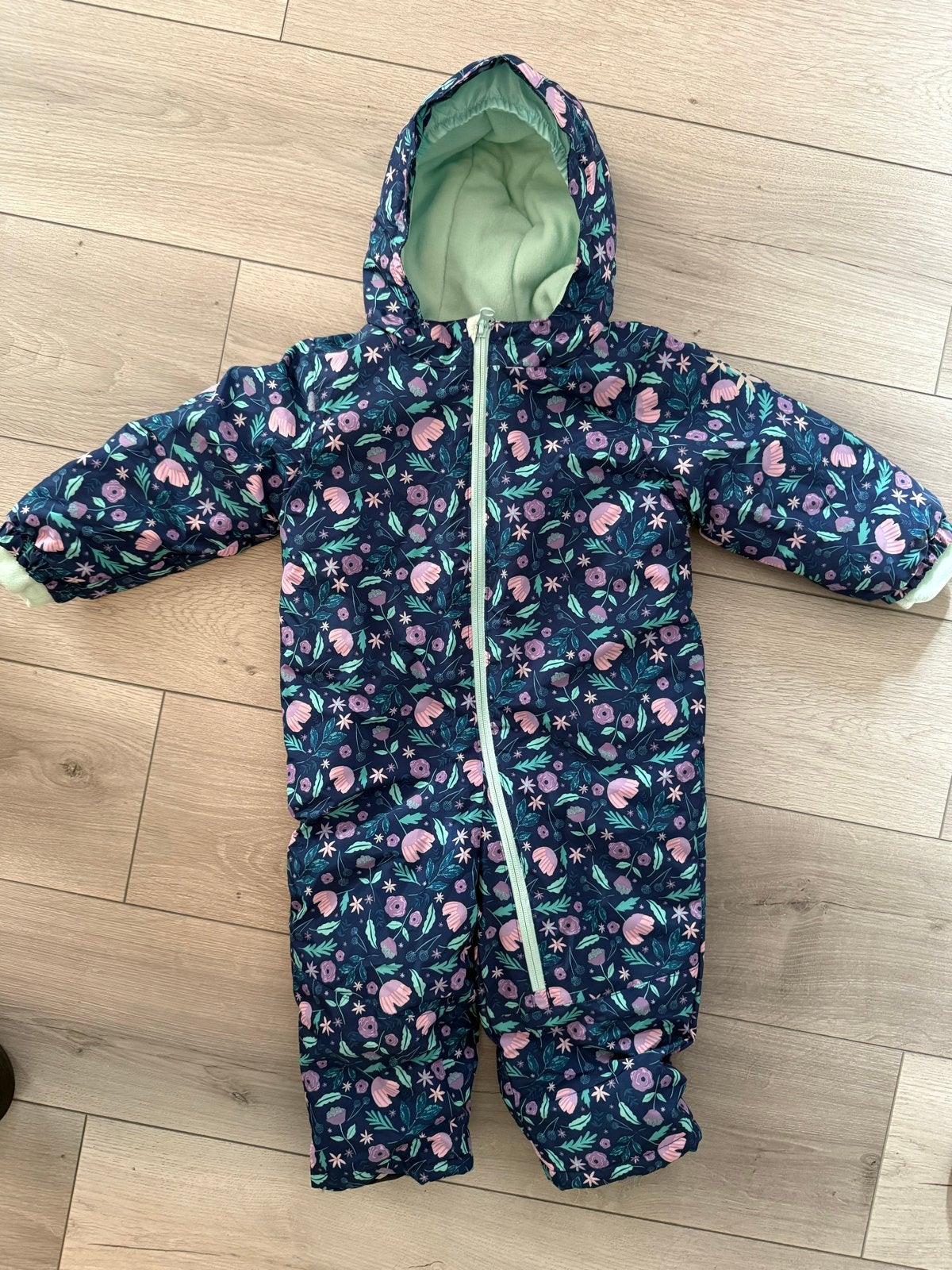 Lupilu skipak/winterpak maat 92 met bloemenprint, Ophalen of Verzenden, Zo goed als nieuw, Meisje, Overige typen