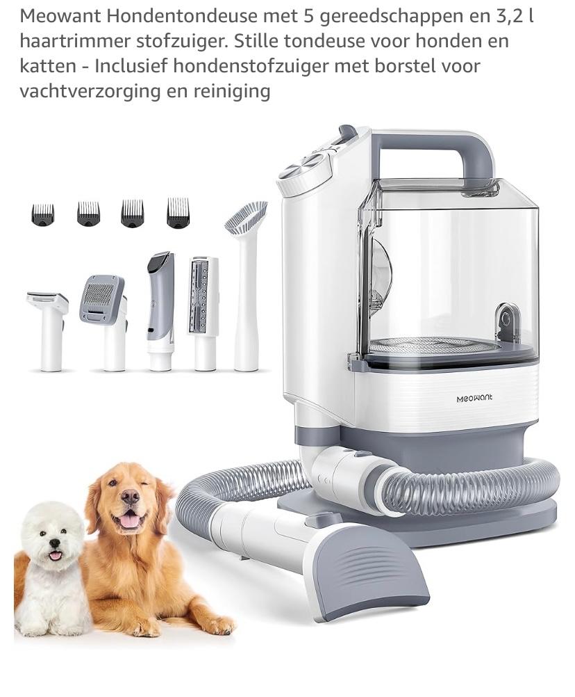 Meowant hondentondeuse. Haartrimmer + Stofzuiger, Dieren en Toebehoren, Honden-accessoires, Ophalen, Nieuw