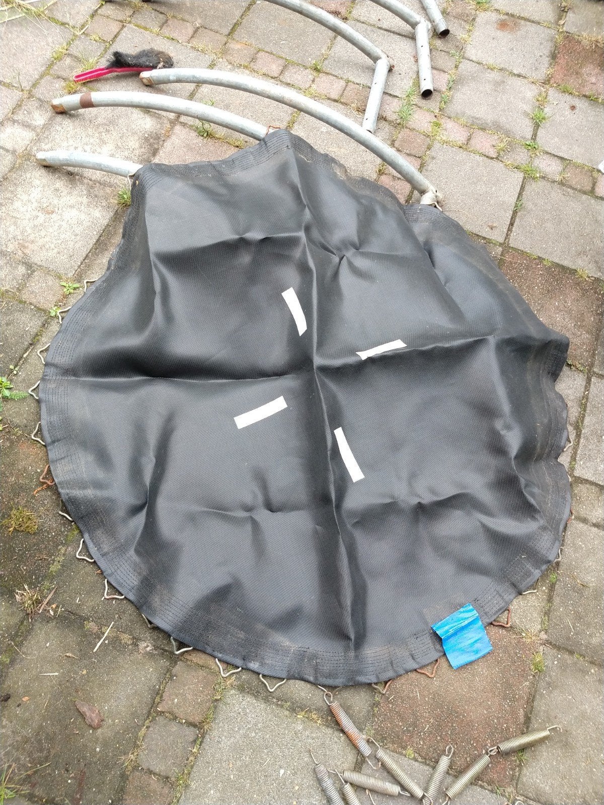 lage trampoline 1,8m, Kinderen en Baby's, Speelgoed | Buiten | Trampolines, Ophalen, Gebruikt