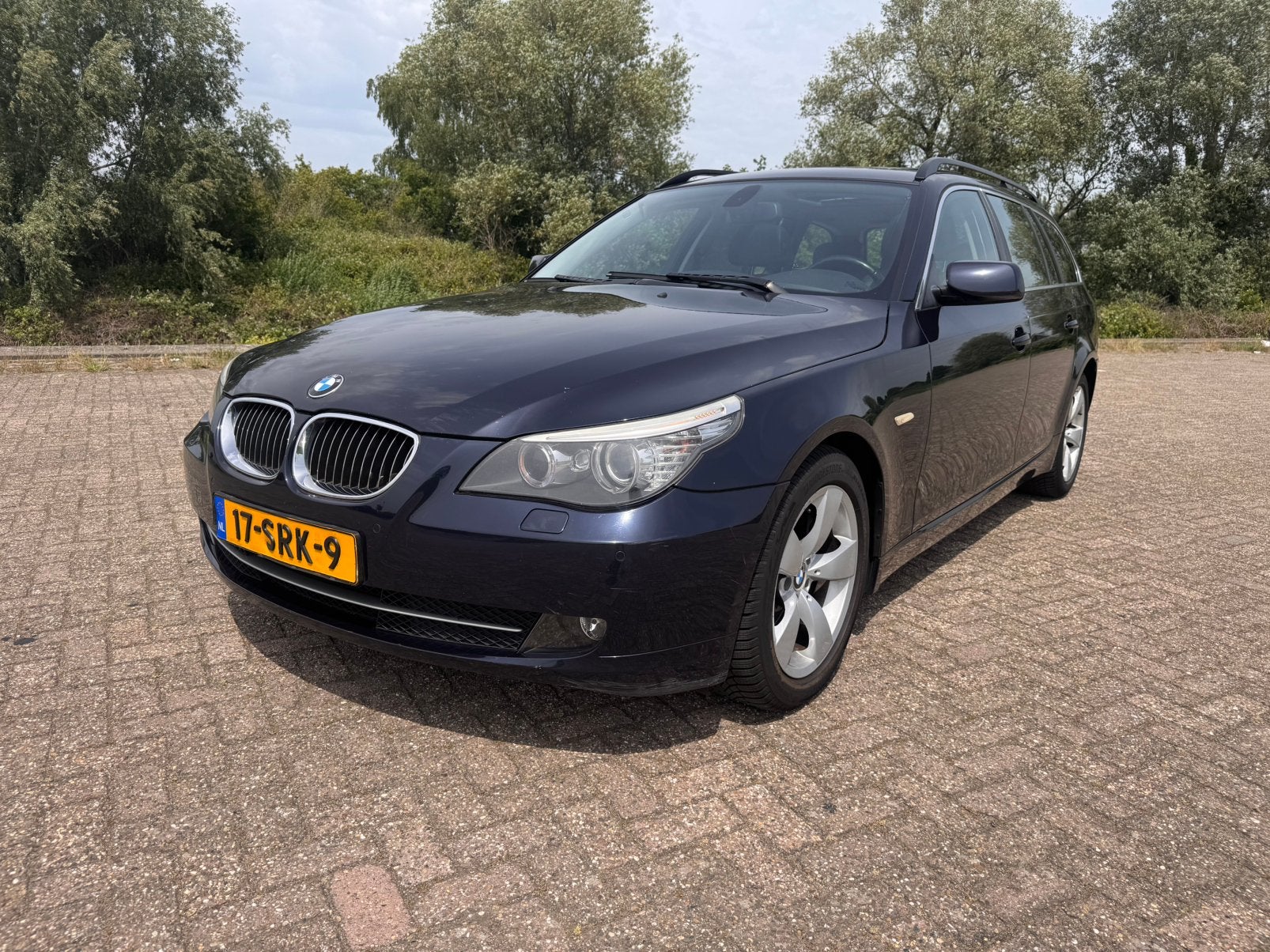 BMW 5-Serie 3.0 530I Touring AUT M-pakket, Achterwielaandrijving, 2000 kg, Blauw, 2996 cc