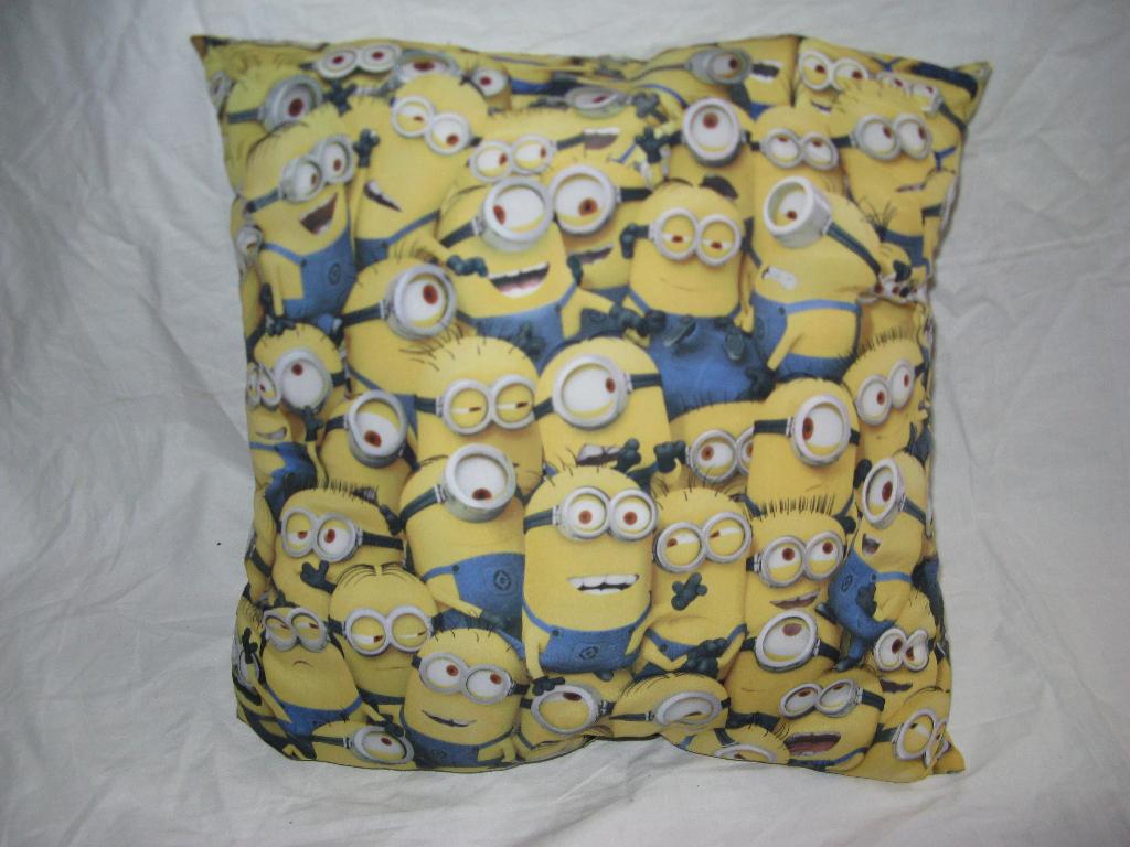 minion kussen, Ophalen of Verzenden, Zo goed als nieuw, Kleed of Kussen