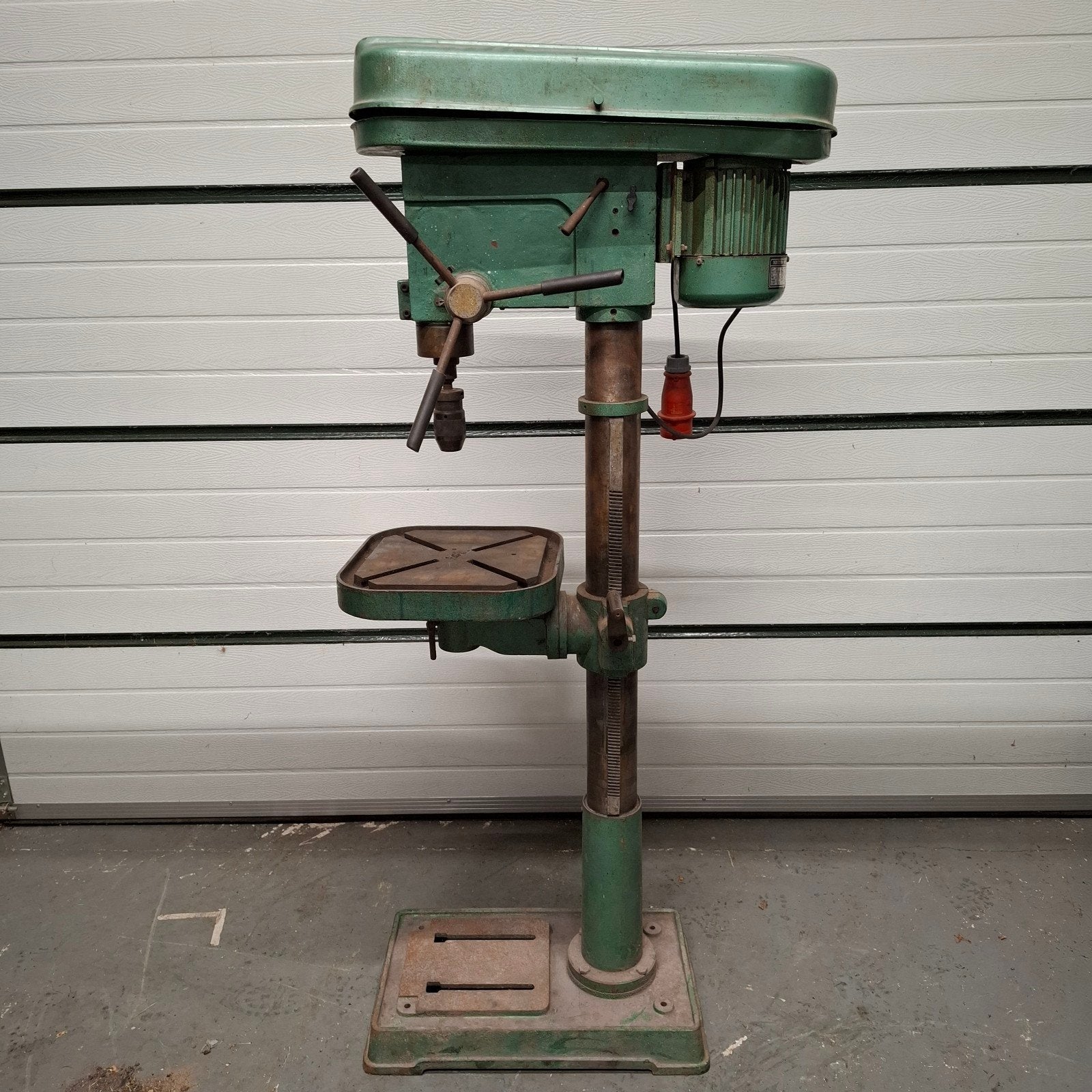 Ferm Kolomboormachine 400/230 Volt, Doe-het-zelf en Verbouw, Gereedschap | Boormachines, Variabele snelheid, Ophalen of Verzenden