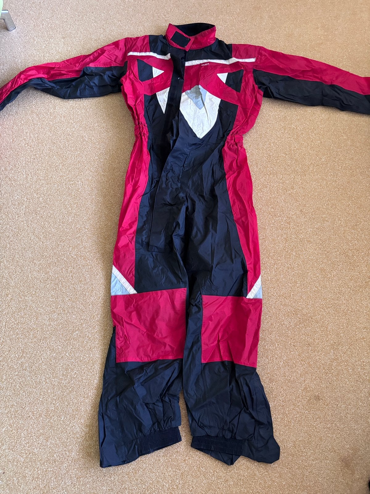 Damen motor regenoveral maat XL/54, Caravans en Kamperen, Ophalen of Verzenden, Gebruikt, Regenpak, Heren