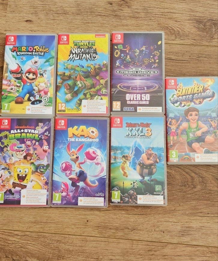 Nintendo switch games, Ophalen of Verzenden, Zo goed als nieuw, Vanaf 3 jaar